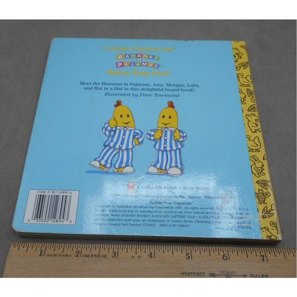 Bananas in Pajamas: Rainy Day Fun! By Peter Townsend 1999 Golden Books - Picture 5 of 7